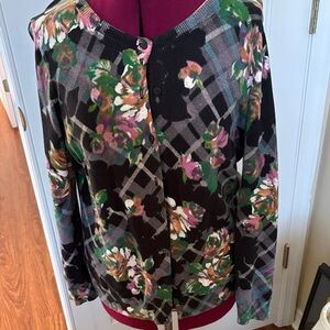 Talbots Multicolor Floral Women's sweater